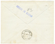 1914 10c SEMEUSE (x4) Obl. MALTA + PAQUEBOT Sur Env. De MARSEILLE Pour MALTE. RARE. TTB. - Correo Marítimo