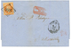 " SMIRNE" : 1868 40c(n°31) Obl. GC 5098 + SMYRNE TURQUIE Sur Lettre Pour MARSEILLE. TTB. Texte - Other & Unclassified