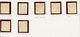 BUREAUX FRANCAIS A L 'ETRANGER : Lot 7 Timbres 10c(n°13) Obl. PC 3704 (ALEXANDRIE), 3706 (BEYROUTH), 3707, 3708 (DARDANE - Other & Unclassified