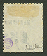 MARTINIQUE : 15c S/ 20c (n°16) Obl. Cote 150€. Signé SCHELLER. Superbe. - Other & Unclassified