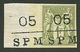 SAINT PIERRE ET MIQUELON : 05c S/ 1F (n°11) Neuf * Bord De Feuille Intégral Avec SURCHARGE . Rare. Signé SCHELLER. Super - Otros & Sin Clasificación