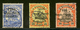 TOGO - ANGLO-FRENCH OCCUPATION : 20pf (n°35) + 25pf (n°36) + 30pf (n°37) Obl. Tous Signés BOTHE Ou LANTELME. TTB. - Other & Unclassified