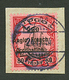 TOGO - ANGLO FRENCH OCCUPATION : 50pf ( N°40) Oblitéré Sur Fragment. Cote 530€. Signé SCHELLER. Superbe. - Otros & Sin Clasificación