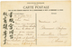 1909 CHINE 4c Obl. Cachet Chinois MENGTSEU + Cachet Oval MONGTZE (CHINE) VIA LAO-KAY (TONKIN) Sur Carte Pour La FRANCE.  - Otros & Sin Clasificación