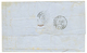 1868 AIGLE 10c + 20c Bande De 3 TTB Margée Sur Lettre (pd) Pour La FRANCE. TB. - Otros & Sin Clasificación
