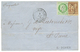 1879 CG 5c CERES + 20c SAGE Obl. PAQ FR. POINTE A PITRE Sur Lettre Pour La MARTINIQUE. TB. - Other & Unclassified