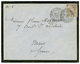 "SIAM Via SAIGON" : 1893 COLONIES GENERALES 25c Obl. SAIGON Sur Enveloppe Avec Texte Daté "BANGKOK" Pour PARIS. RARE. Su - Otros & Sin Clasificación