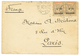 1904 MONGTZE Sur INDOCHINE 15c (x2) Obl. LAOKAY TONKIN Sur Lettre Pour PARIS. Rare Sur Timbres De MONGTZE. TB. - Otros & Sin Clasificación