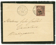 1893 15 S/ 25c(n°5A) Surcharge Verticale Obl. TAMATAVE Sur Enveloppe Locale. TB. - Otros & Sin Clasificación