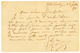 1892 COLONIES GENERALES Entier 10c Obl. VATOMANDRY MADAGASCAR Pour NOSSI-BE. Trés Rare. TTB. - Otros & Sin Clasificación