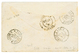 1876 CG 5c CERES Bande De 4 + 1 Ex.(pd) Obl. MQE Sur Env. De MILITAIRE De FORT DE FRANCE. TTB. - Other & Unclassified