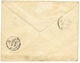 MAROC - Bureaux Anglais : 1895 50c (with Variety BROKEN O) Canc. A26 + MAZAGAN MOROCCO On Envelope To ENGLAND. Vf. - Other & Unclassified