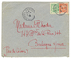 1919 POSTE CHERIFIENNE 5c + 10c Obl. TANGER CHERIFIEN MAROC Sur Env. Pour La FRANCE. TTB. - Other & Unclassified