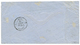 1876 Cachet Triangulaire P.D/AFFRANCHI EN NUMERAIRE FAUTE DE TIMBRES COLONIAUX + "1F" Manuscrit Sur Env. De NOUMEA Via B - Other & Unclassified