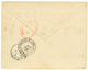 "OUBATCHE" : 1898 50c Obl. NLLE CALEDONIE OUBATCHE Sur Env. RECOM. Pour L' ANGLETERRE. RARE. TTB. - Other & Unclassified