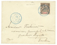 1896 25c Groupe (n°39) Obl. OBOCK COLONIE FRANCse Sur Env. Pour La FRANCE. Verso, DJIBOUTI POSTES. TTB. - Otros & Sin Clasificación