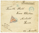 1901 OBOCK 2F (n°60) Obl. DJIBOUTI Sur Grande Enveloppe RECOMMANDEE Pour La SUISSE. Timbre Trés Rare Seul Sur Lettre NON - Other & Unclassified