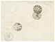 "1F20 Pour La SUISSE" : 1867 40c AIGLE (x3) Sur Lettre De ST DENIS Pour BERNE (SUISS). Signé BRUN. TB. - Other & Unclassified