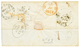 1851 Cachet Rare COLONIES ART.13 Sur Lettre Sans Texte De ST PIERRE Via HALIFAX & LIVERPOOL Pour La FRANCE. Verso, NORTH - Otros & Sin Clasificación