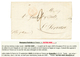 1840 OUTRE-MER GRANVILLE Rouge Sur Lettre Avec Texte Daté "ST PIERRE DE T. N." Pour ST SERVAN. Superbe. - Otros & Sin Clasificación