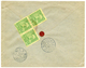 "JANINA" : 1910 1P(x2) + Verso10p(x3) Canc. JANINA On REGISTERED Envelope To GERMANY. Vf. - Oriente Austriaco