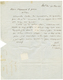 "METELINO " : 1872 10 SOLDI Canc. METELINO + GRECE 20l (4 Nice Margins) On Entire Letter To GREECE. Verso, LLOYD AGENZIE - Eastern Austria