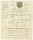 1809 Rare Cachet Bau PRINCIPAL / ARM. DU NORD On Entire Letter Datelined "ANVERS" To FRANCE. Scarce (REINHARDT = 1000).  - Otros & Sin Clasificación