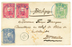 BELGIAN CONGO : 1894 5c + 10c(x2) + 25c Canc. BOMA On Envelope To BELGIUM. RARE. Superb. - Other & Unclassified