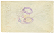 SMYRNA British P.O : 1891 40p On 2 1/2d(x3) Canc. Killer S + REGISTERED SMYRNA On Cover To USA. Vf. - Other & Unclassified