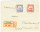 "KILIMATINDE" : 1908 7 1/2h + 15h Canc. KILIMATINDE On REGISTERED Cover To GERMANY. Vvf. - German East Africa