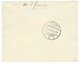 "KILIMATINDE" : 1908 7 1/2h + 15h Canc. KILIMATINDE On REGISTERED Cover To GERMANY. Vvf. - German East Africa