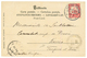1904 5p Canc. DAR-ES-SALAM + SUEZ Cds On Card To RUSSIAN CONSULATE At KONIA (TURKEY). Rare Destination. Vvf. - África Del Sudoeste Alemana