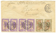 "EBOLOWA" : 1916 "16.10.16" Manus. + "GENERAL MERCHT" + 1c(x2) + 2c(x4) Canc. French DUALA CAMEROUN On Envelope (KRIBI S - Cameroun
