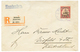 "MOLUNDU" : 1908 50pf Canc. MOLUNDU On REGISTERED Envelope To GERMANY. Vf. - Camerún