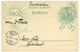 1901 GERMANY P./Stat 5pf Canc. PONAPE KAROLINEN To GERA (GERMANY). No Text. Vf. - Islas Carolinas