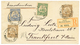 1902 3pf(x2) + 5pf + 20pf Canc. JALUIT MARSHALL INSELN On REGISTERED Envelope To GERMANY. Vvf. - Islas Marshall