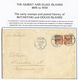 1898 Pair 50pf Canc. JALUIT MARSCHALL INSELN In Blue On Envelope (reduced At Left) + "VIA JALUIT" To Madam LOSSNER In DR - Islas Marshall