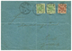 VORLAUFER - Triple Rate : 1897 5pf(v46c)x2 + 50pf (v50d) Canc. LOME On Envelope To GERMANY. STEUER Certificate (2018). V - Togo