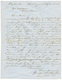 NETHERLAND INDIES Via SINGAPORE To ENGLAND : 1852 SOURABAYA In Blue + "165" Tax Marking On Entire Letter To TOTNESDEVON. - Netherlands Indies