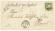 MADEIRA : 1876 50c Canc. 45 + FUNCHAL + PAYS ETR. PAQ. REG. LE HAVRE In Red On Taxed Envelope To SWITZERLAND. Superb. - Other & Unclassified