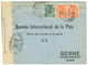 SPANISH GUINEA : 1916 5c + 10c (x2) Canc. SANTA ISABEL FERNANDO-POO + CENSOR To SWITZERLAND. Vvf. - Otros & Sin Clasificación