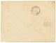 PUERTO RICO : 1879 15c + 25c On Envelope Via LONDON To FRANCE. Vf. - Other & Unclassified