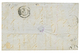 1861 STRUBEL 10r + 15r(x2) Canc. CHAUX DE FONDS On Cover (side Flaps Missing) To FRANCE. RENGGLI Certificate (1994). Vf. - Otros & Sin Clasificación