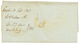 CEYLON To MADEIRA : 1843 "240' Tax Marking On Entire Letter Datelined COLOMBO To MADEIRA. RARE. Vvf. - Ceilán (...-1947)