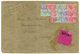 GIBRALTAR : 1891 Exceptional Franking With 5c(x6) + 10c(x9) + 25c(x3) + 40c Canc. GIBRALTAR + Pink Label ZOLLSTÜCK On La - Gibraltar
