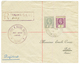 GILBERT & ELLICE : 1934 2d + 5d On REGISTERED Envelope From TARAWA To SWITZERLAND. Vvf. - Islas Gilbert Y Ellice (...-1979)