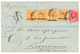 "SEKONDI" : 1908 ONE PENNY On 6d (x4) + 1d Canc. SEKONDI On REGISTERED Envelope To SWITZERLAND. RARE. Vf. - Costa De Oro (...-1957)