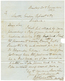 "INDIA To MADEIRA ISLAND" : 1849 Red Oval INDIA + Tax Marking On Entire Letter From BOMBAY To MADEIRA. RARE Destination. - Otros & Sin Clasificación