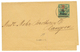 MAURITIUS : 1899 Postal Stationery 3 On 4c To RANGOON (BURMA). Verso, Cds TUTICORIN (INDIA). Vf. - Mauritius (...-1967)