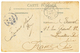 YUNNAN : 1908 2c(x2) Canc. MENGTSZ + Chinese Cachet + LAO-KAY TONKIN On Card To FRANCE. Vvf. - Otros & Sin Clasificación